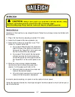 Preview for 19 page of Baileigh Industrial WP-1800B Operator'S Manual