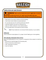 Preview for 21 page of Baileigh Industrial WP-1800B Operator'S Manual