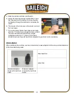 Preview for 15 page of Baileigh B8520 Operator'S Manual