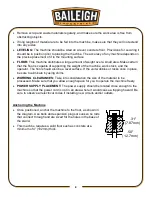 Preview for 11 page of Baileigh B8860 Operator'S Manual