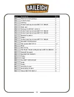 Preview for 28 page of Baileigh BG-260-3-110 Operator'S Manual