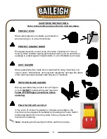 Предварительный просмотр 7 страницы Baileigh CS-225M-V2 Operator'S Manual