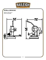 Предварительный просмотр 16 страницы Baileigh CS-225M-V2 Operator'S Manual