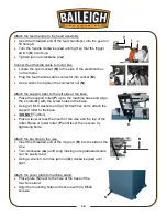 Предварительный просмотр 23 страницы Baileigh CS-275EU Operator'S Manual