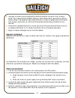 Preview for 20 page of Baileigh DP-1000G Operator'S Manual