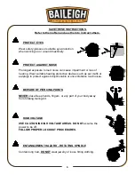 Предварительный просмотр 8 страницы Baileigh DP-1250VS-HS Operator'S Manual