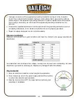 Предварительный просмотр 22 страницы Baileigh DP-1250VS-HS Operator'S Manual