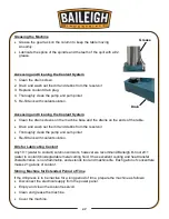 Предварительный просмотр 30 страницы Baileigh DP-1250VS-HS Operator'S Manual