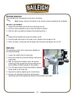 Предварительный просмотр 26 страницы Baileigh DP-4016B Operator'S Manual