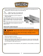 Предварительный просмотр 30 страницы Baileigh JP-1250-1.0 Operator'S Manual