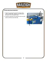 Preview for 21 page of Baileigh JP-1250 Operator'S Manual