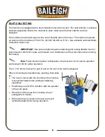 Preview for 26 page of Baileigh JP-1250 Operator'S Manual