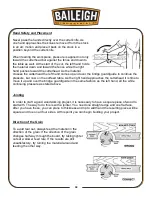 Preview for 35 page of Baileigh JP-1250 Operator'S Manual