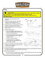 Preview for 38 page of Baileigh JP-1250 Operator'S Manual