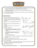 Preview for 39 page of Baileigh JP-1250 Operator'S Manual