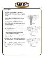 Preview for 42 page of Baileigh JP-1250 Operator'S Manual