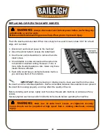 Preview for 47 page of Baileigh JP-1250 Operator'S Manual