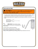 Предварительный просмотр 18 страницы Baileigh MD-3510 Operator'S Manual