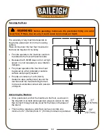 Preview for 15 page of Baileigh R-M10E Operator'S Manual