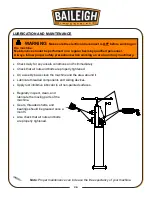 Preview for 28 page of Baileigh R-M10E Operator'S Manual