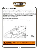 Preview for 18 page of Baileigh SD-255 Operator'S Manual