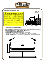 Предварительный просмотр 13 страницы Baileigh SH-8008HD Operator'S Manual