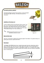 Предварительный просмотр 29 страницы Baileigh SH-8008HD Operator'S Manual