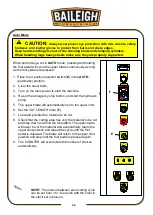 Предварительный просмотр 32 страницы Baileigh SH-8008HD Operator'S Manual