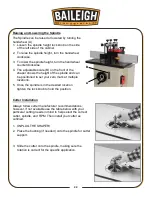 Предварительный просмотр 25 страницы Baileigh SS-2421-V2 Operator'S Manual