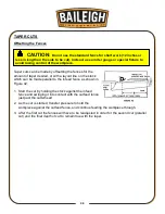 Предварительный просмотр 42 страницы Baileigh SS-2421-V2 Operator'S Manual