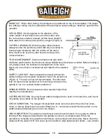 Предварительный просмотр 13 страницы Baileigh SS-2822 Operator'S Manual