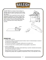 Предварительный просмотр 14 страницы Baileigh SS-2822 Operator'S Manual