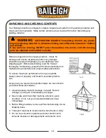 Предварительный просмотр 16 страницы Baileigh SS-2822 Operator'S Manual