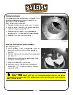 Предварительный просмотр 24 страницы Baileigh SS-2822 Operator'S Manual