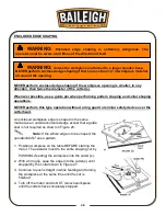 Предварительный просмотр 43 страницы Baileigh SS-2822 Operator'S Manual