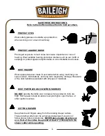 Предварительный просмотр 8 страницы Baileigh SS-3528-S Operator'S Manual