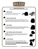 Предварительный просмотр 8 страницы Baileigh SS-3528 Operator'S Manual