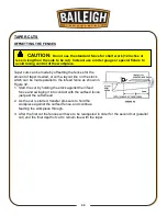 Предварительный просмотр 36 страницы Baileigh SS-3528 Operator'S Manual