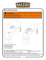 Preview for 17 page of Baileigh STS-14120DRO Operator'S Manual