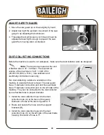 Preview for 37 page of Baileigh STS-14120DRO Operator'S Manual