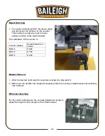 Preview for 25 page of Baileigh TN-800 Operator'S Manual