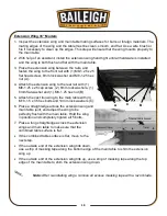 Preview for 23 page of Baileigh TS-1248P Operator'S Manual