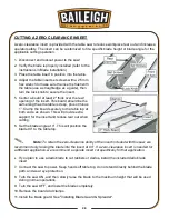 Preview for 43 page of Baileigh TS-1248P Operator'S Manual