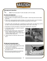 Preview for 57 page of Baileigh TS-1248P Operator'S Manual