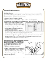 Preview for 62 page of Baileigh TS-1248P Operator'S Manual