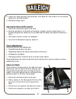 Preview for 63 page of Baileigh TS-1248P Operator'S Manual