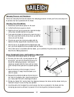 Preview for 65 page of Baileigh TS-1248P Operator'S Manual