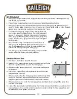 Preview for 72 page of Baileigh TS-1248P Operator'S Manual