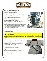 Предварительный просмотр 33 страницы Baileigh VM-936E-1 Operator'S Manual