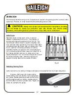 Preview for 30 page of Baileigh WL-1220VS Operator'S Manual